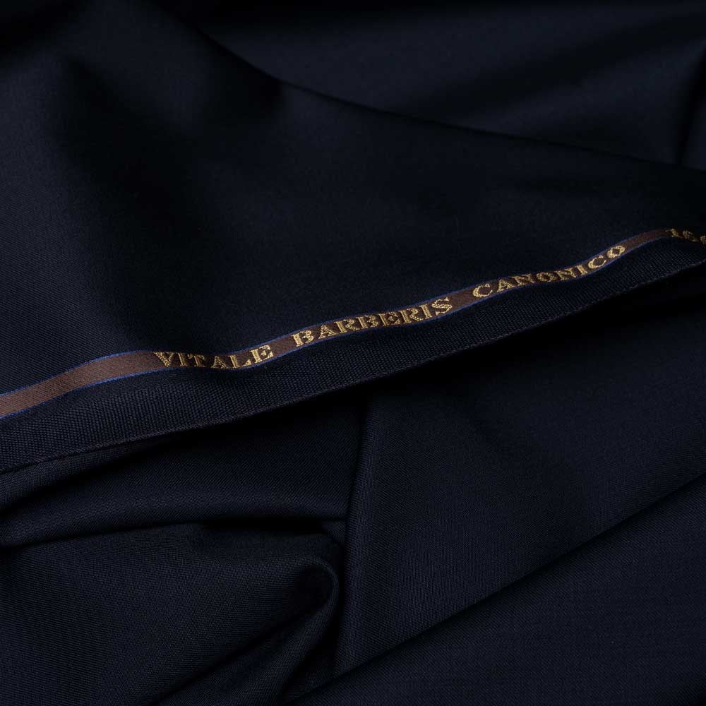 Vitale Barberis Yün Gabardin Lacivert 02