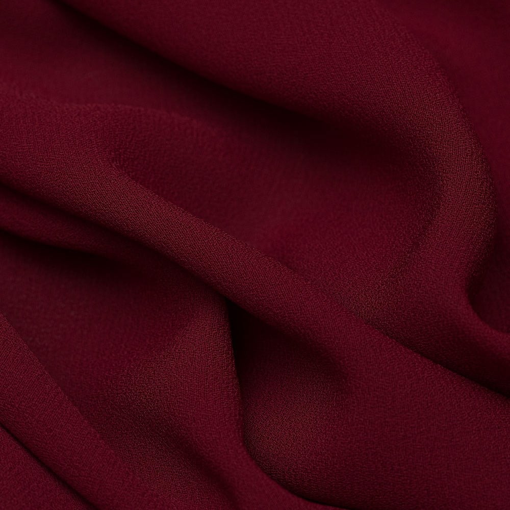 Zara Krep Kumaş Bordo 2015