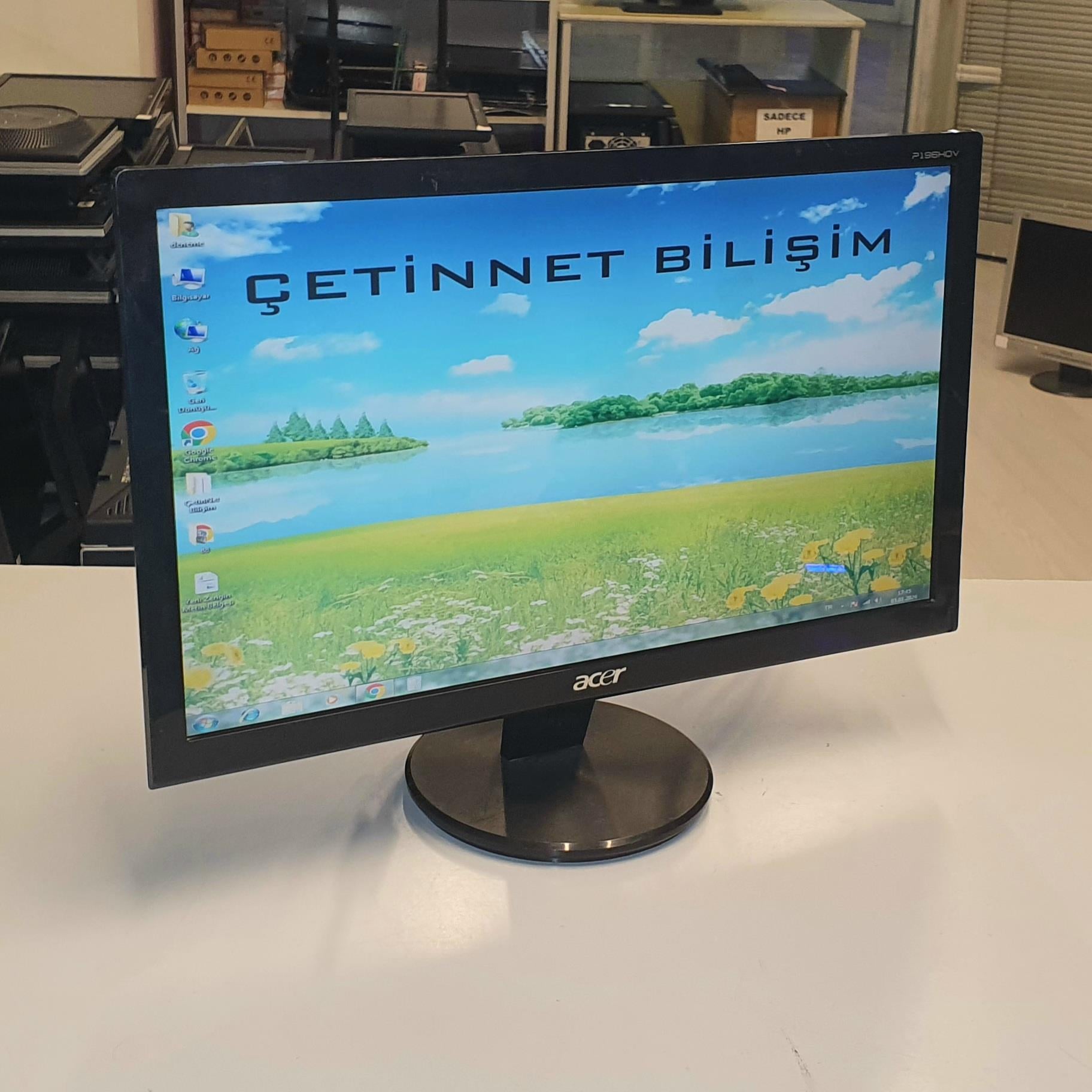 Acer 18.5 inç LCD Geniş Ekran Monitör 2.El | Çetinnet Bilişim