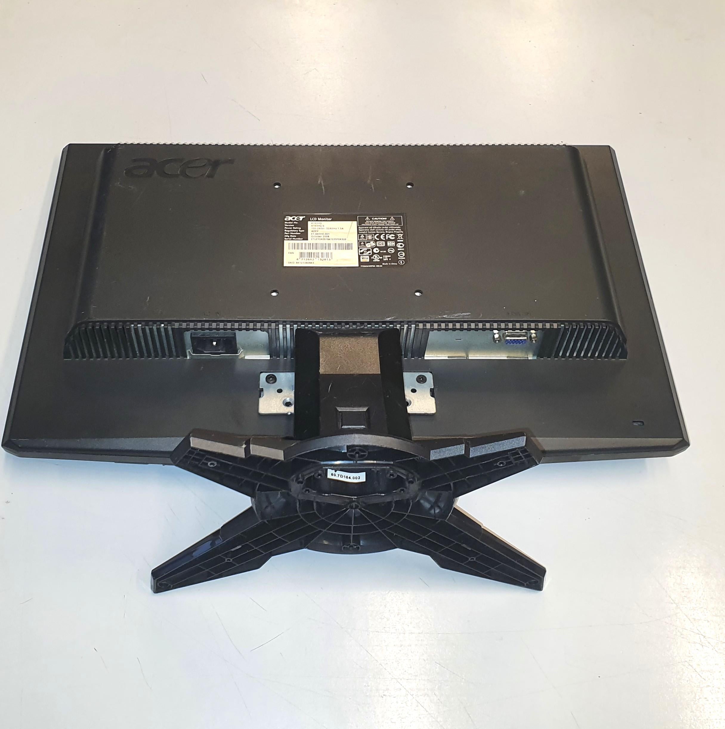 Acer X193HQ 18.5 inç LCD Monitör 2.El 