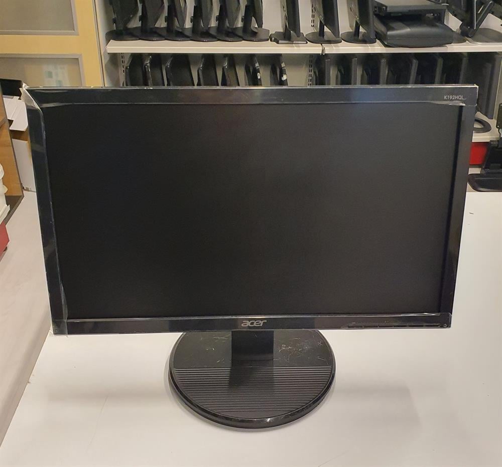 ACERAcer K192HQL 18.5 inch 5ms 60Hz LED Monitör TEMİZ2.EL Temiz MonitörAcer K192HQL 18.5 inch 5ms 60Hz LED Monitör TEMİZ | ikincielmonitor.com