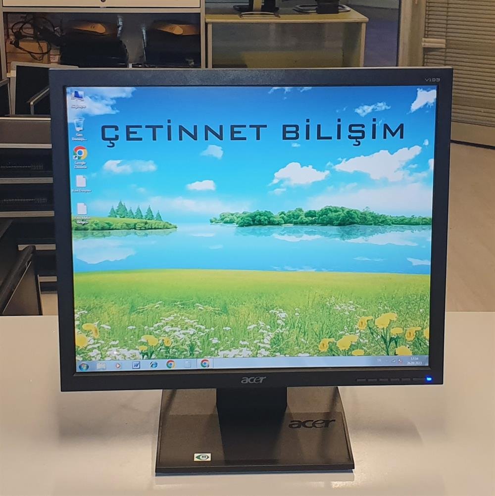 ACERAcer V193 19 inç Lcd Kare Monitör2.EL Temiz Monitör2.El Temiz Acer V193 19 inç Lcd Kare Monitör Vga Girişli
