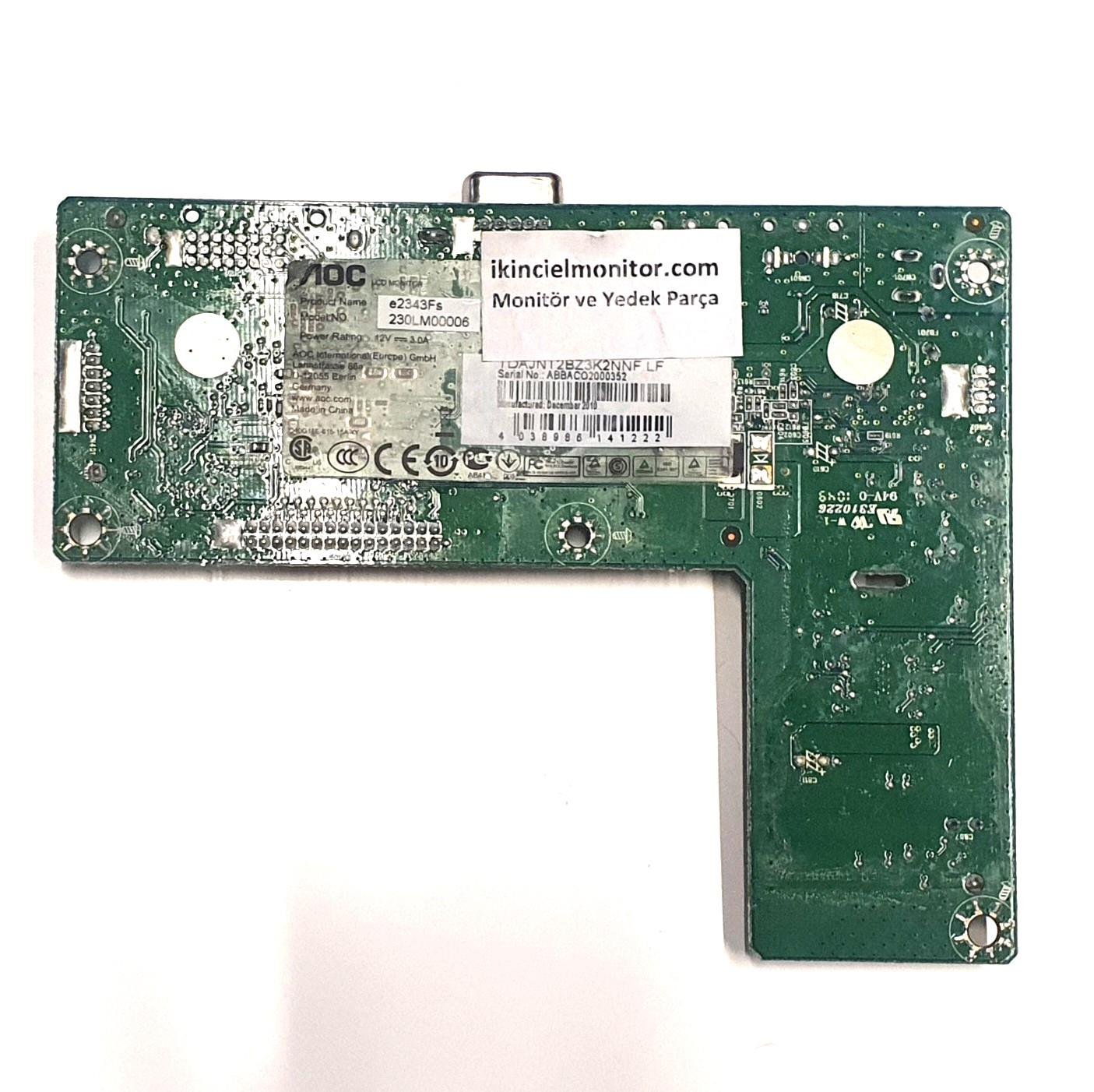 715G4134-M02-000-004L AOC 230LM00006 Monitör Anakart