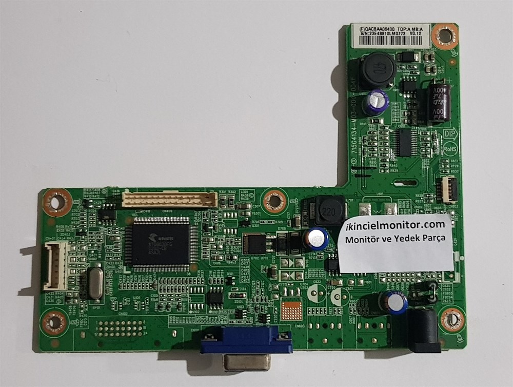 AOCAOC E943Fwsk 185LM00012 LED MONİTÖR VGA EKRAN ANAKARTI MAİN BOARDVGA Ekran AnakartAOC E943Fwsk 185LM00012 LED MONİTÖR VGA EKRAN ANAKARTI MAİN BOARD