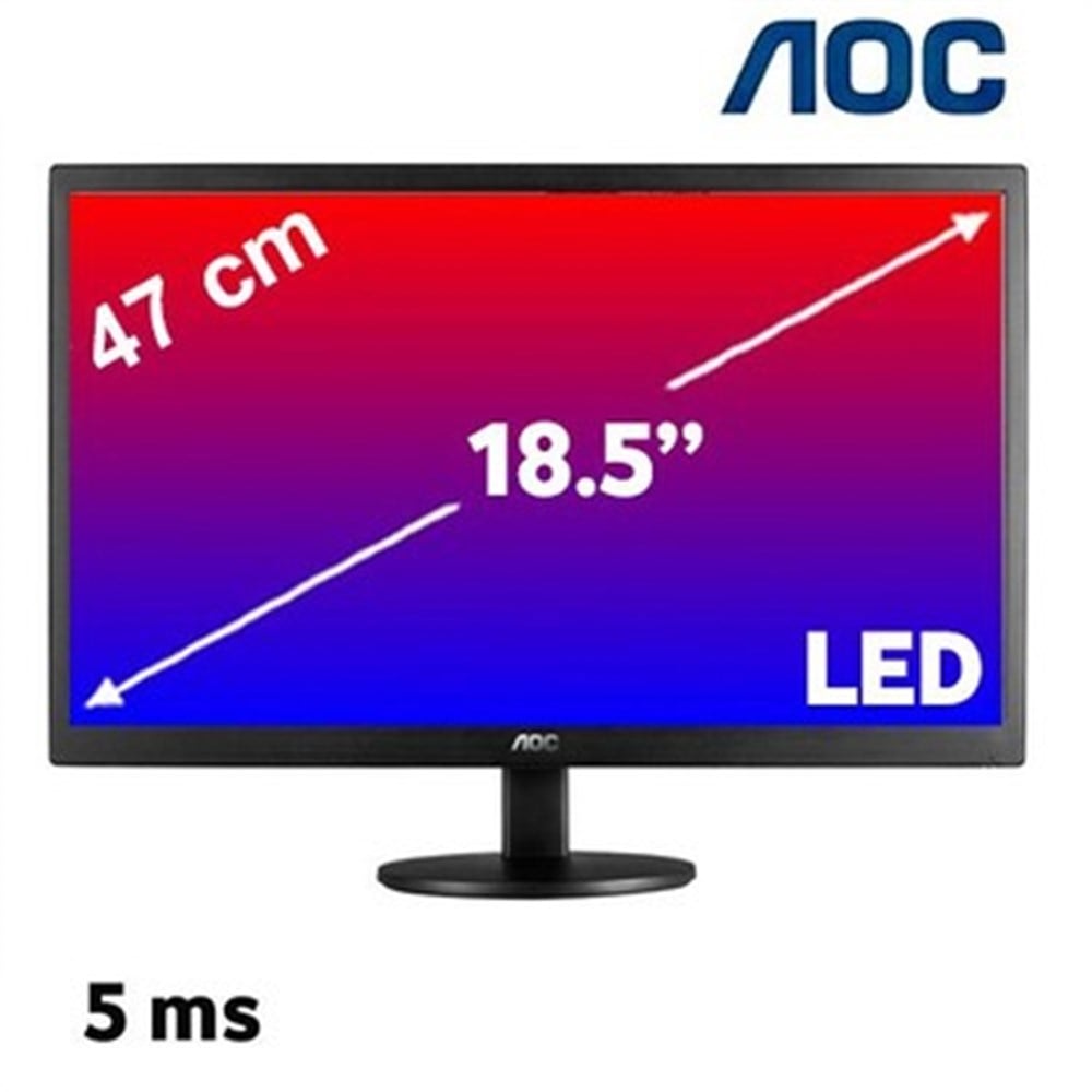 AOCAOC E970SWN 18.5 inç VGA LED Monitör HAFİF KUSURLUAz Defolu MonitörAOC E970SWN 18.5 inç VGA LED Monitör HAFİF KUSURLU | ikincielmonitor.com
