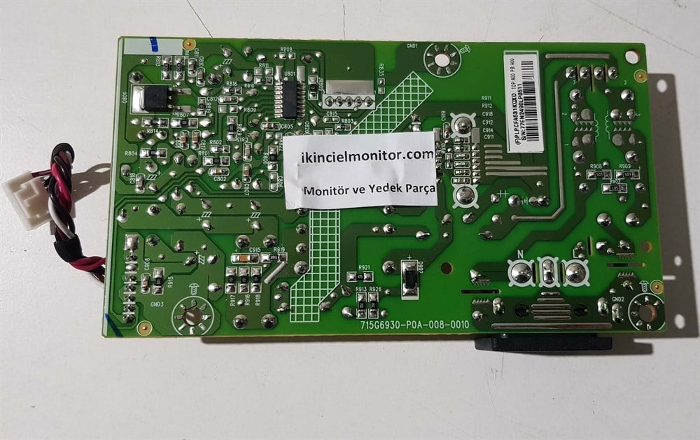 ASUS VP239 LED MONİTÖRÜN POWER BESLEME KARTI GÜÇ KARTI 715G6930-P0A-008-0010