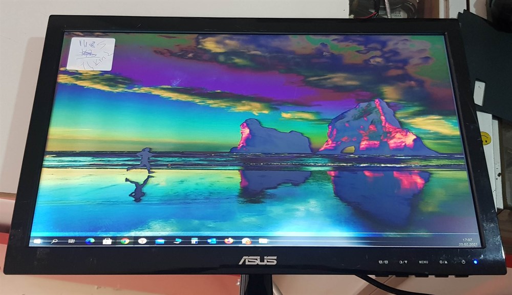 ASUS VS197 VS197DE 18.5 inç LED MONİTÖRÜN TUŞ KARTI BUTON TUŞ TAKIMI 715G5016-K02-000-0044I