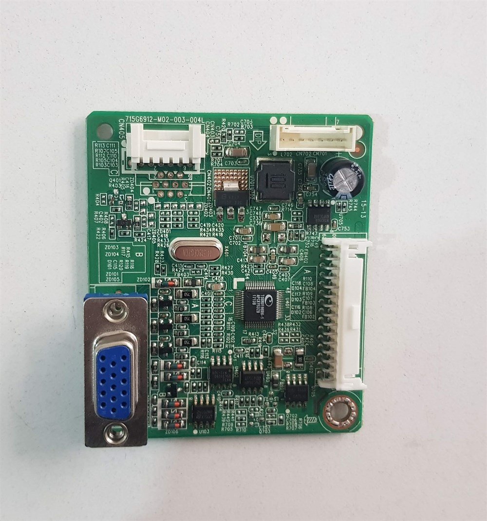 ASUS VS197 VS197DE 18.5 inç LED MONİTÖRÜN VGA GÖRÜNTÜ KARTI GRAFİK KARTI ANAKART MAİN BOARD 715G6912-M02-003-004L