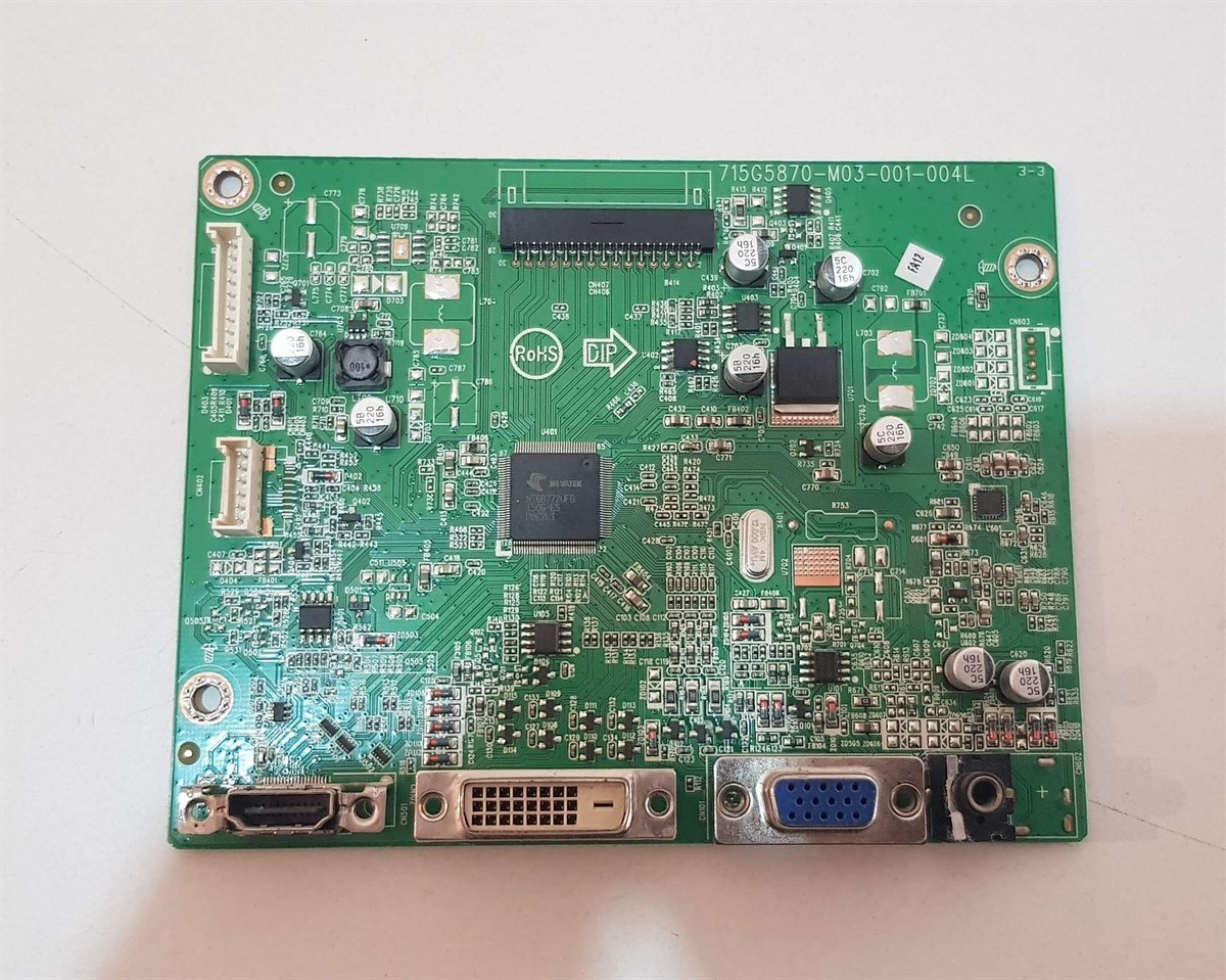 ASUS VS228HR 21.5 inç LED Monitor VGA GÖRÜNTÜ KARTI, MAİN BOARD, 715G5870-M03-001-004L,