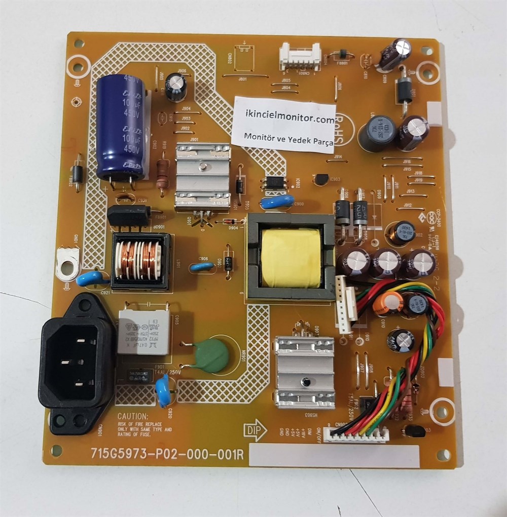 ASUS VS247 VS247HR LED MONİTÖRÜN POWER BESLEME KARTI GÜÇ KARTI 715G5973-P02-000-001R