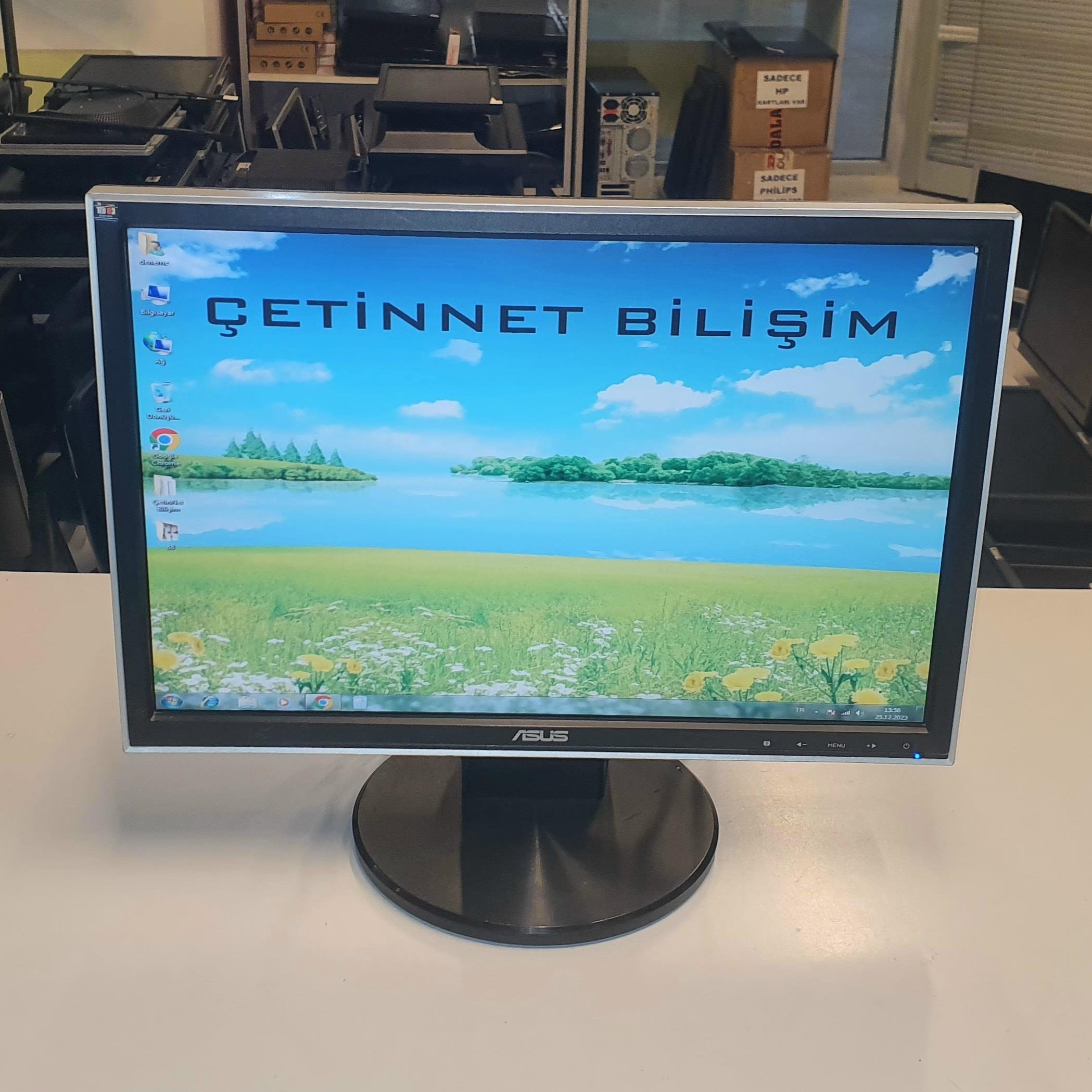 Asus 19 inç LCD Geniş Ekran Monitör 2.El | Çetinnet Bilişim