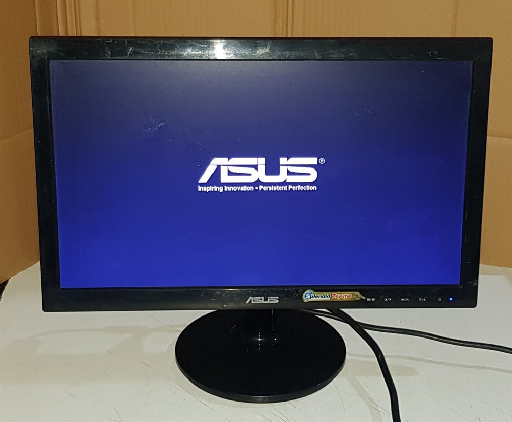 ASUSASUS VS197 18.5 inç VGA LED KAMERA MONİTÖRÜAz Defolu Monitör2.El HP V197 V5J61AA 18.5 inç VGA DVI LED MONİTÖR