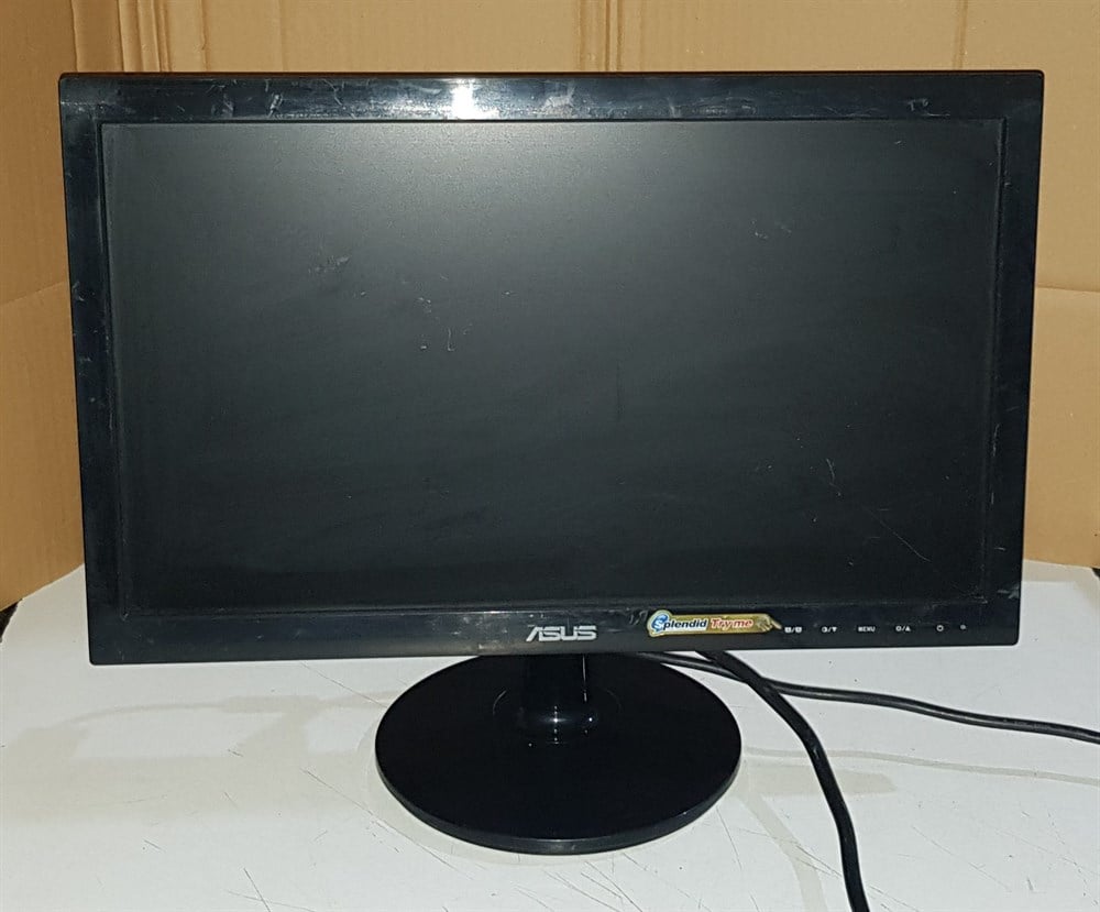 ASUSASUS VS197 18.5 inç VGA LED KAMERA MONİTÖRÜAz Defolu Monitör2.El HP V197 V5J61AA 18.5 inç VGA DVI LED MONİTÖR