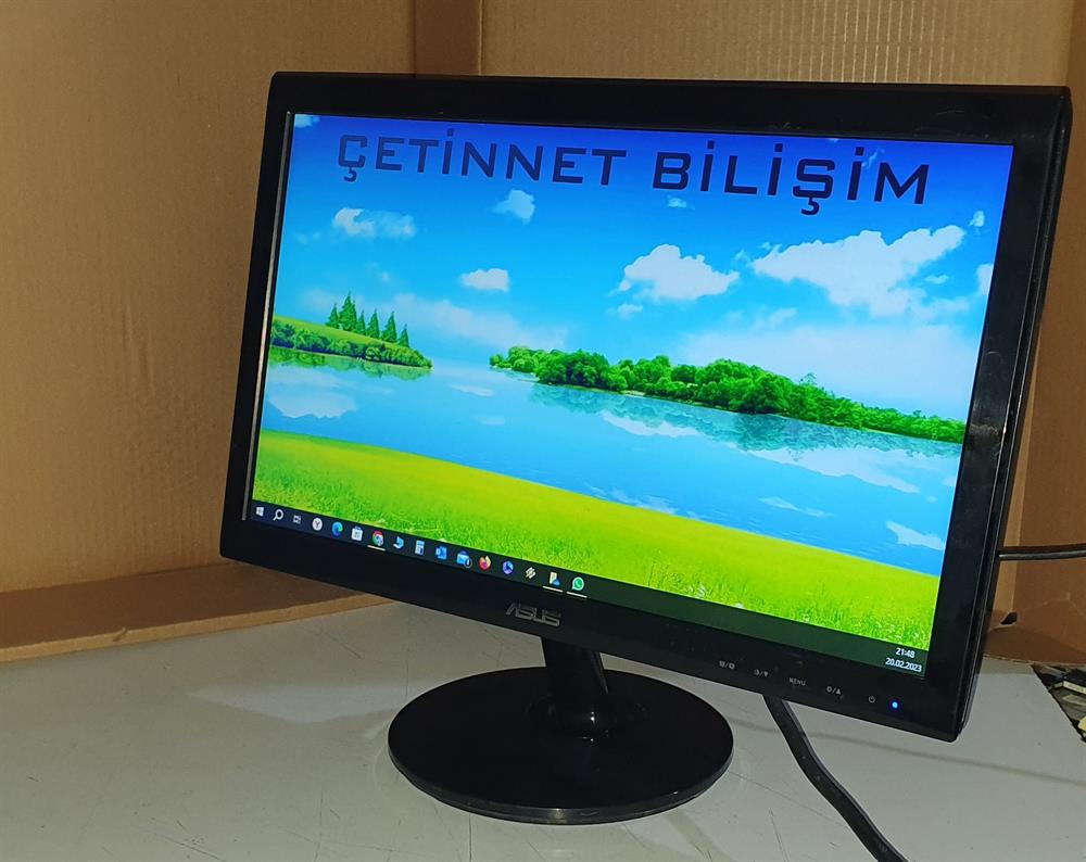 ASUSAsus VS197DE 18.5 inç VGA Led Monitör2.EL Temiz Monitör2.El Temiz Asus VS197DE 18.5 inç VGA Led Monitör