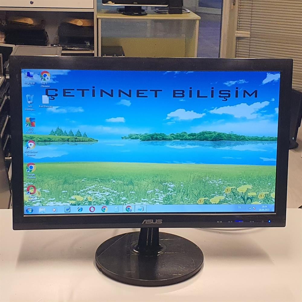 ASUSASUS VS197DE 18.5 inch 5ms HD LED Monitör VGA ÇIKIŞLI2.EL Temiz Monitör2.El Asus VS197DE 18.5 inç 5ms HD LED Monitör VGA Girişli
