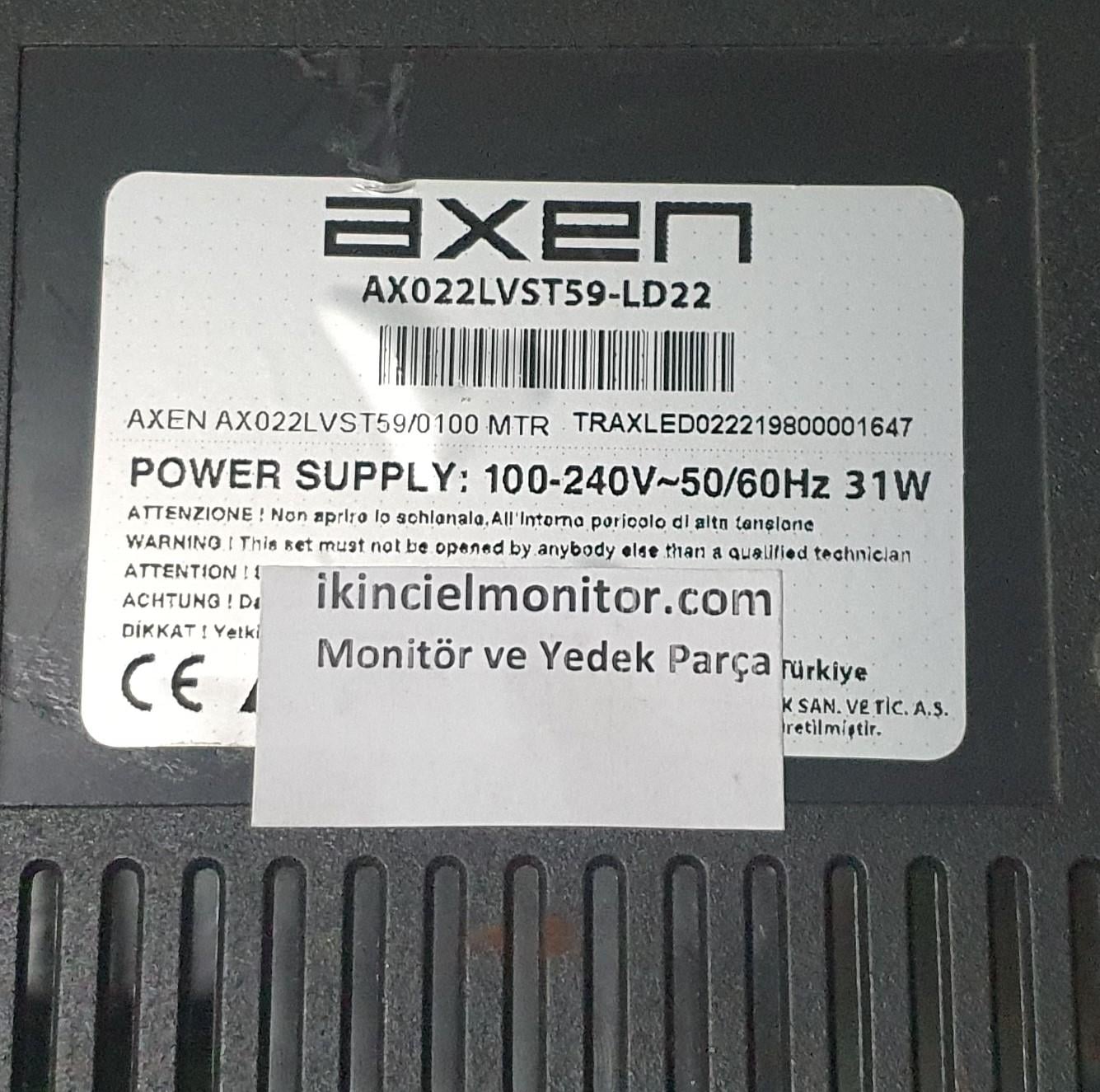 AX022LVST59-LD22 AXEN TV Anakart | ÇetinNet Bilişim