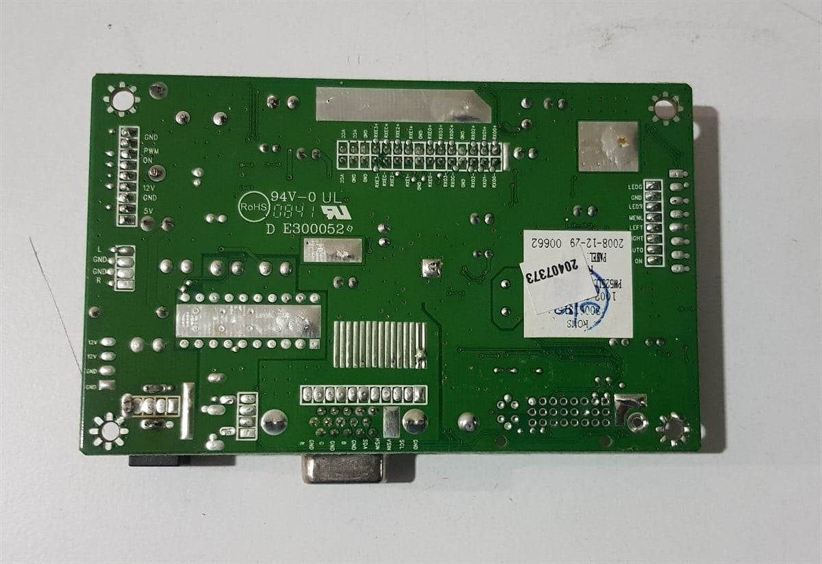 CASPER 19 inç LCD WİDE MONİTÖRÜN VGA GÖRÜNTÜ KARTI, ANAKART, GRAFİK KARTI, E300052, 12V İLE ADAPTÖR İLE BESLME,