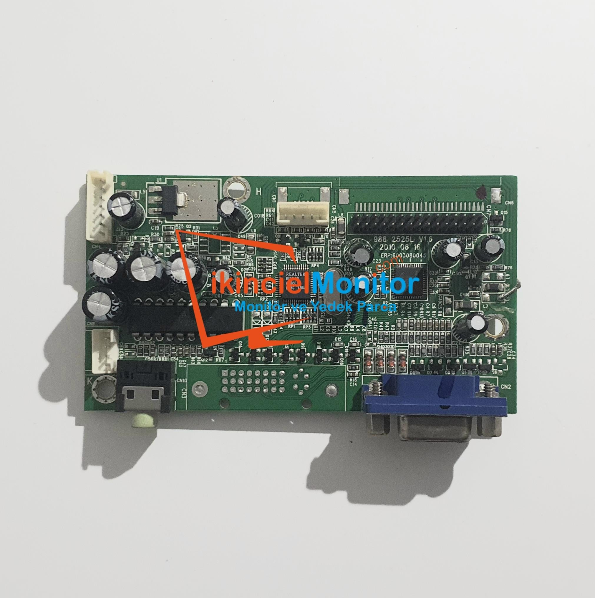 Casper 9809B Monitör Anakart 185HCSP VGA Görüntü Kartı