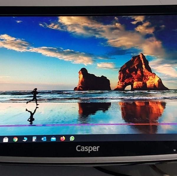 Casper 9809B Monitör Anakart 185HCSP VGA Görüntü Kartı