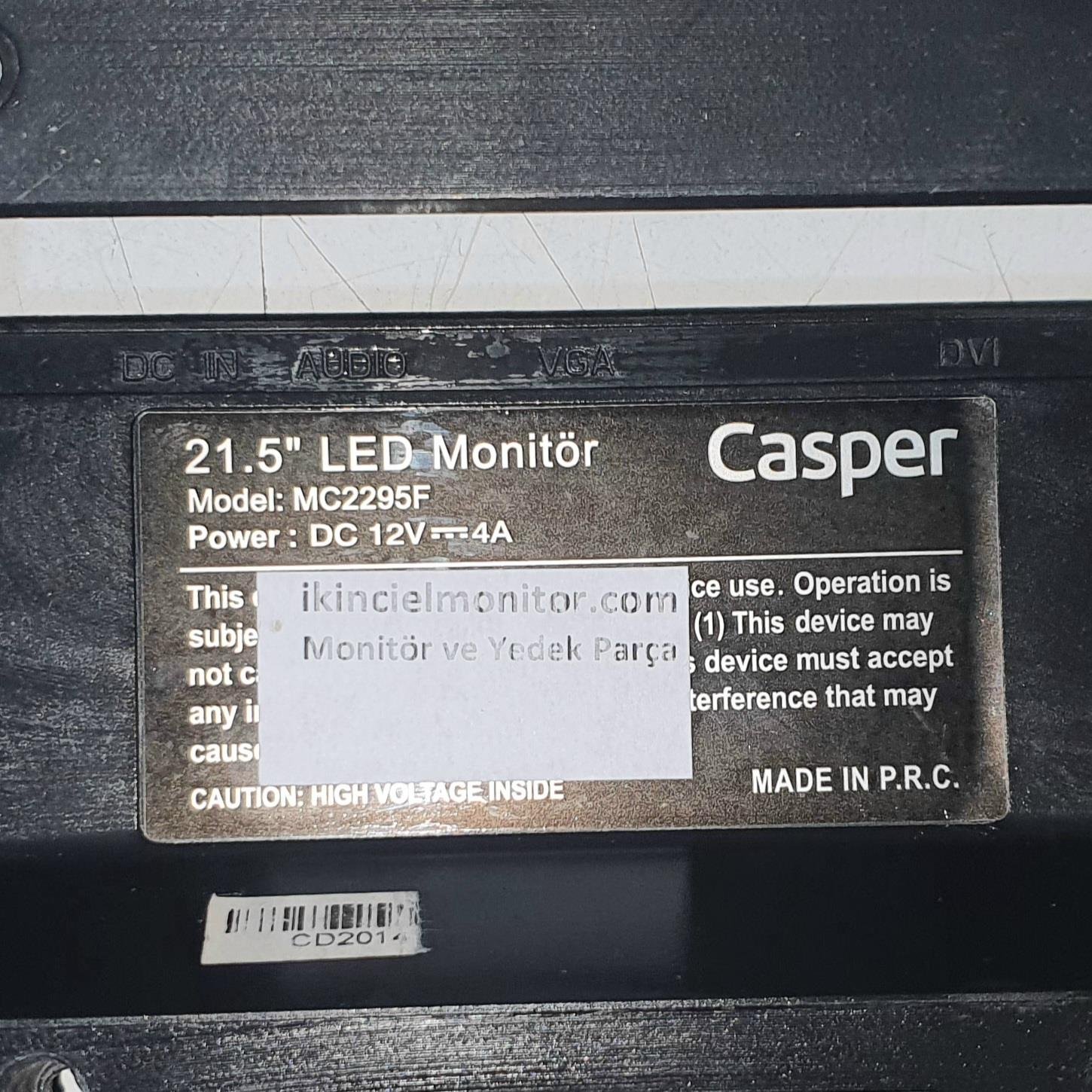 Casper MC2295F Monitör Anakart Mainboard