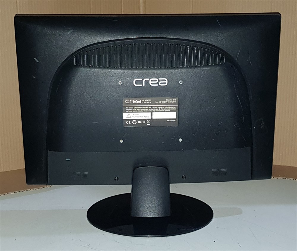 CREACREA 981W 19 inç LCD WİDE GENİŞ EKRAN MONİTÖR2.EL Temiz MonitörCREA 981W 19 inç LCD WİDE GENİŞ EKRAN MONİTÖR