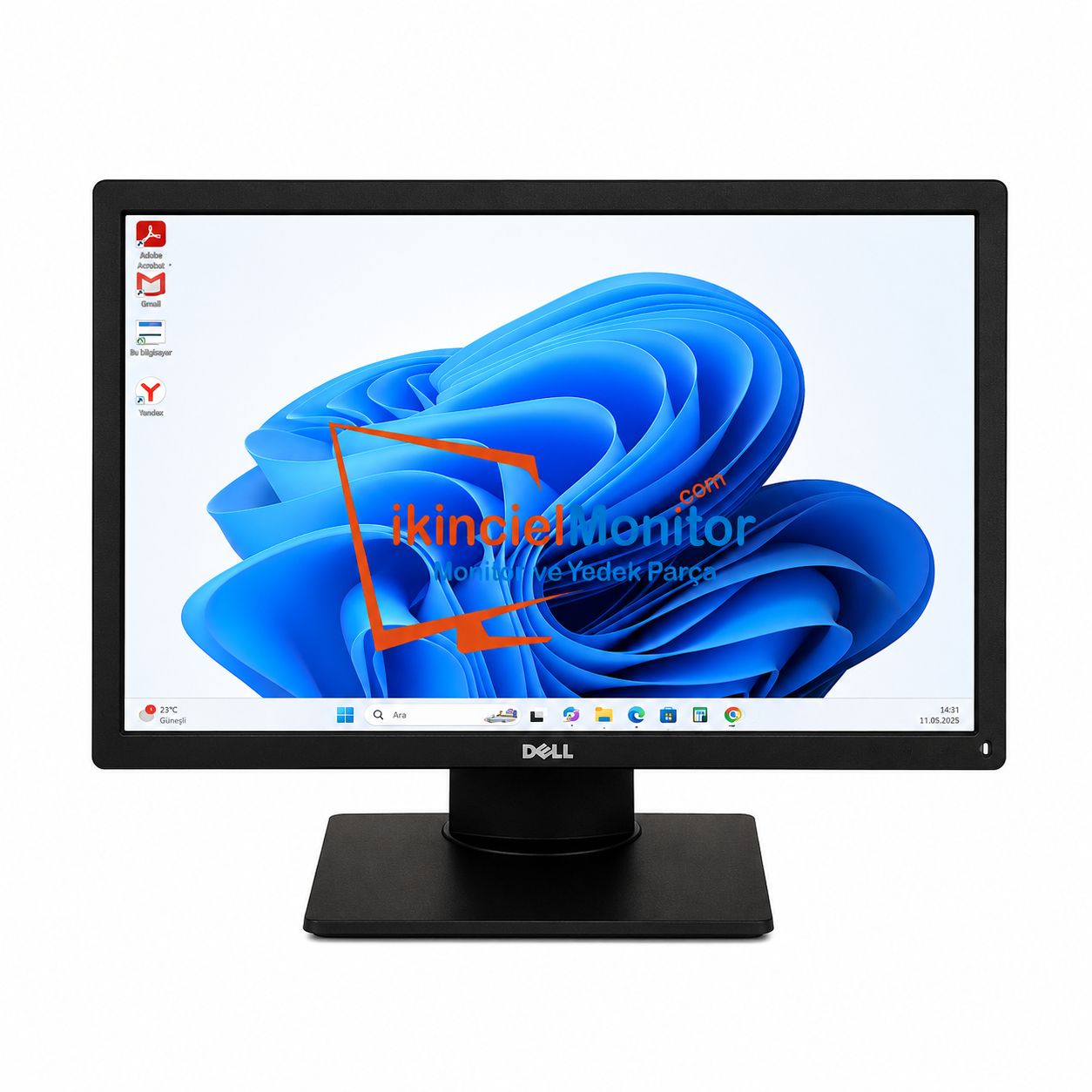 DELL E1916Hef 18.5 inç HD LED Monitör DP Az Kullanılmış