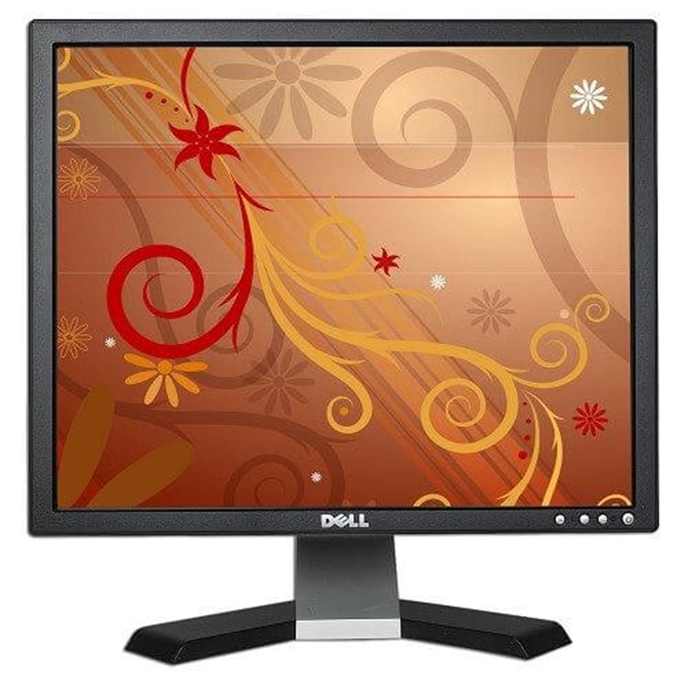 DELL E198FPB 19 inç LCD KARE MONİTÖR TEMİZ SİYAH RENK VGA ÇIKIŞLI 1280X1024