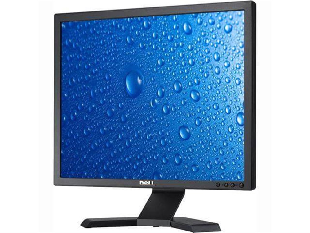 DELL E198FPB 19 inç LCD KARE MONİTÖR TEMİZ SİYAH RENK VGA ÇIKIŞLI 1280X1024