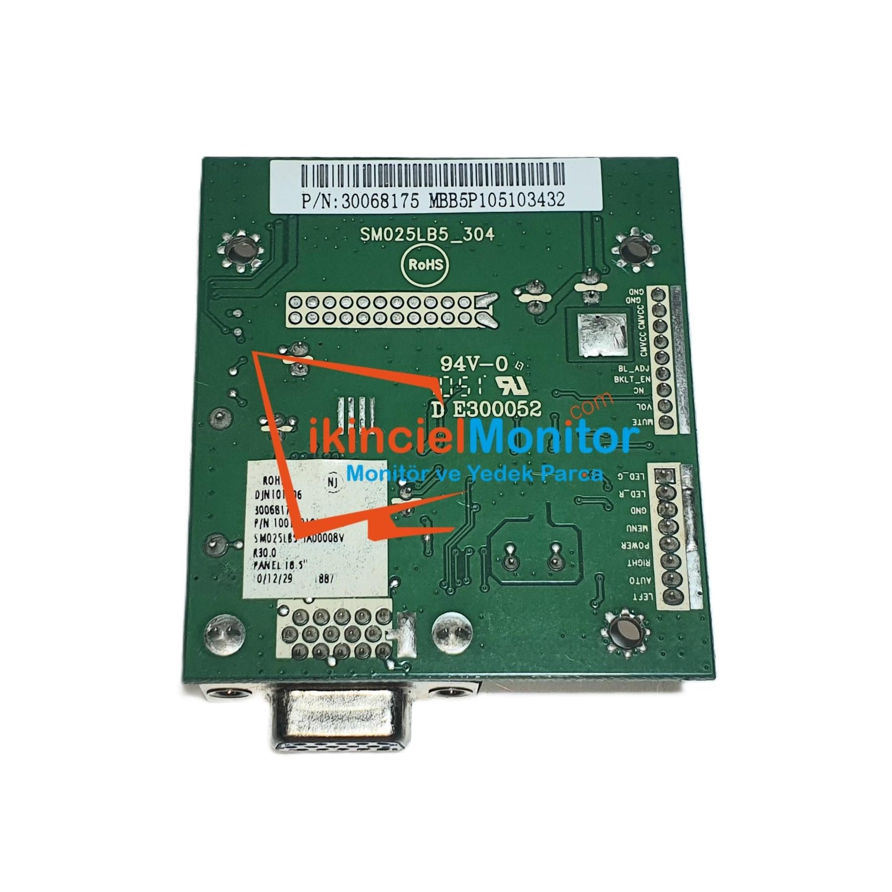 DENTE D185W Ana Kart Main Board SM025LB5_304