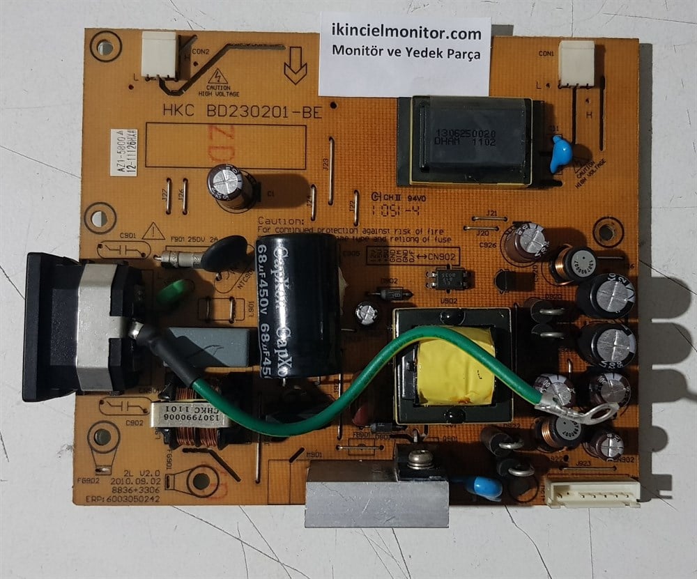 EXPER EXHK1850 18.5 inç LCD MONİTÖR POWER BESLEME KARTI GÜÇ KARTI BD230201-BE