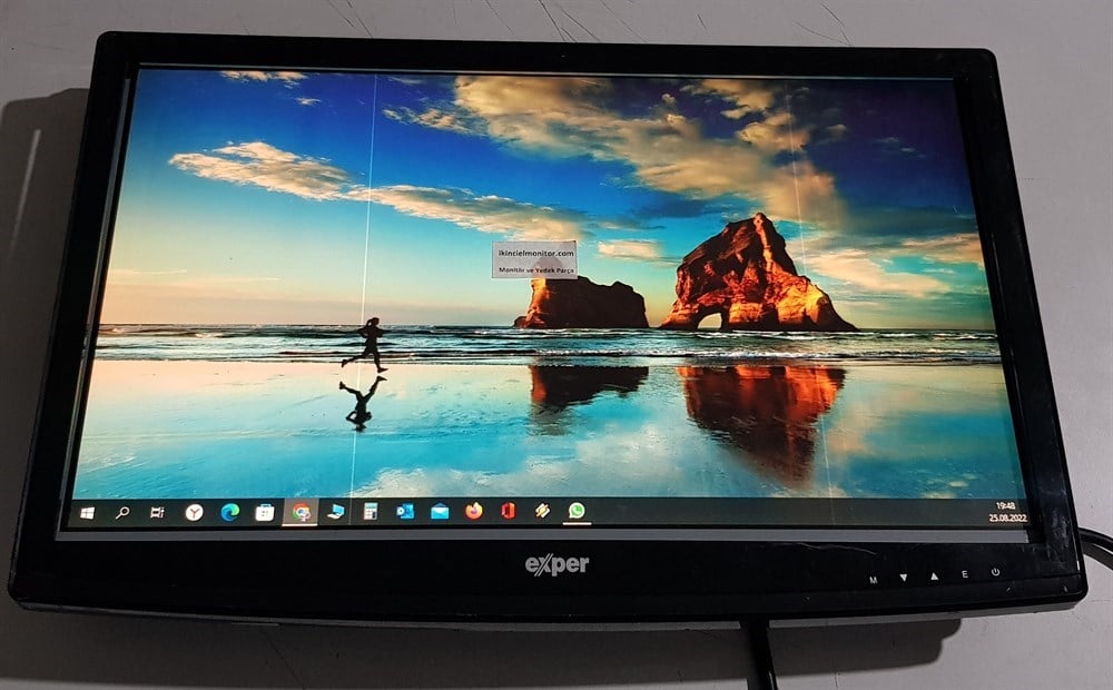 EXPER EXHK1850 18.5 inç LCD MONİTÖR VGA GÖRÜNTÜ KARTI ANAKART ERP:6003080047 988 2525L V1.8