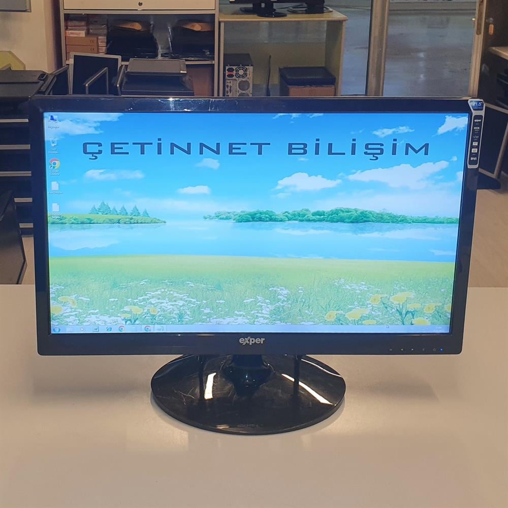 EXPERExper 21.5 inç Led Ekran Monitör2.EL Temiz MonitörExper 21.5 inç Led Ekran Monitör Vga DVI 2.El | ÇetinNet Bilişim