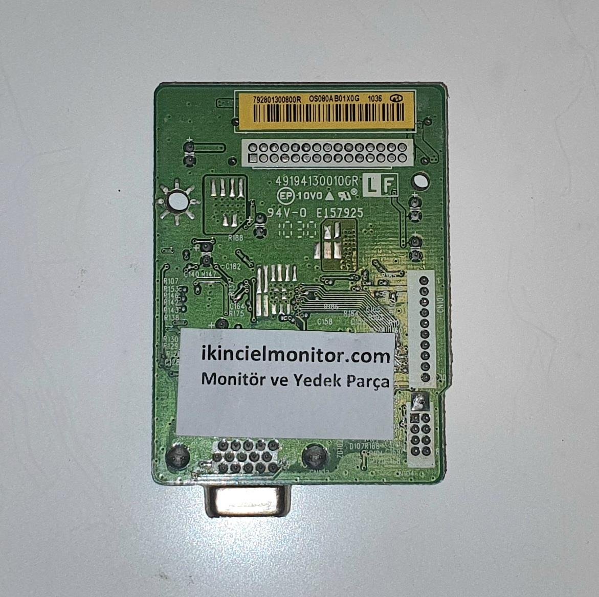 ILIF-103 491941300100R Fujitsu L20T-1 Monitör Anakart