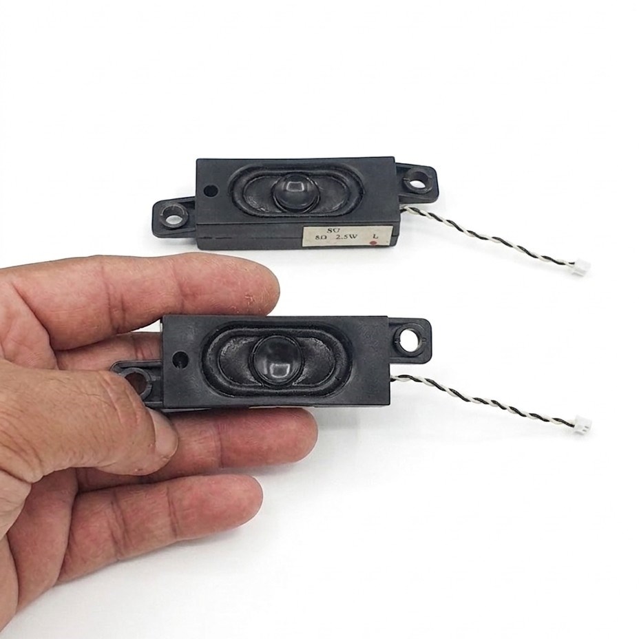 Hoparlör 2.5W 8 Ohm 24x60mm 5cm Kablolu Çift Mini Hobi arduino