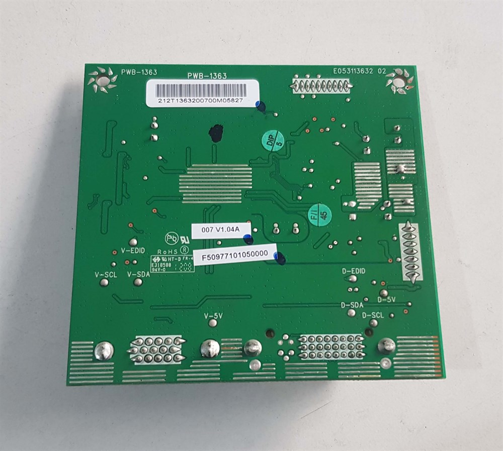 HP 2211x 22 inç LED MONİTÖRÜN VGA KARTI VGA GÖRÜNTÜ KARTI ANAKART GRAFİK KARTI PWB-1363 E053113632 02