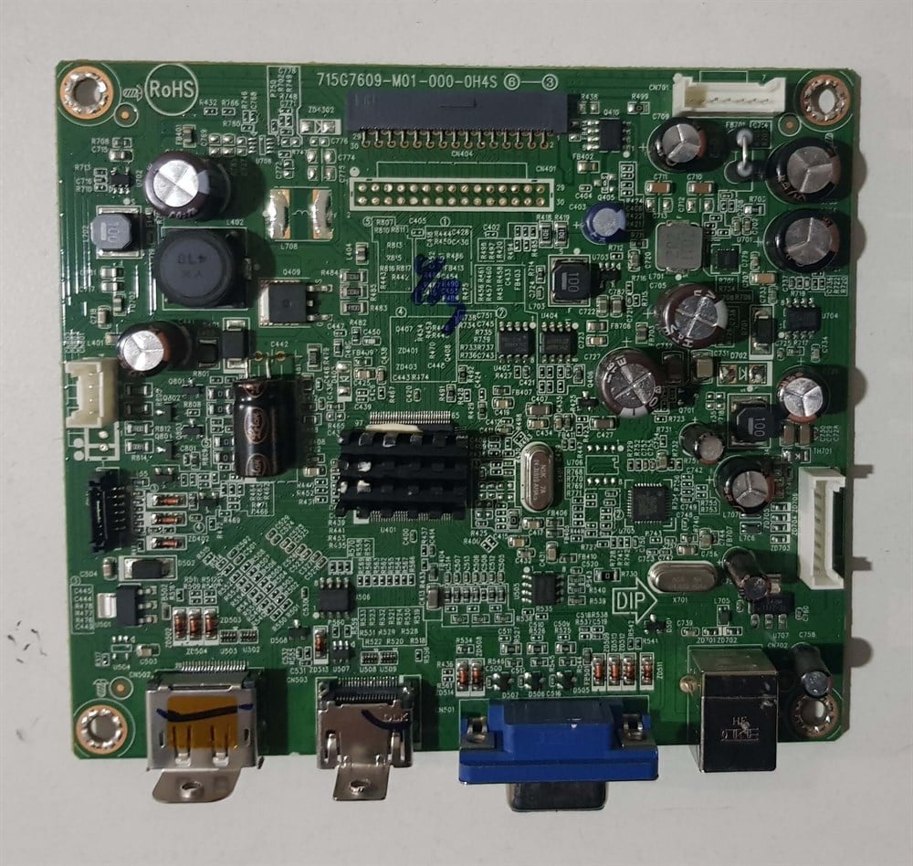 HP E202 20.0 inç MONİTÖRÜN VGA HDMI GÖRÜNTÜ KARTI ANAKAR GRAFİK KARTI 715G7909-M01-000-0H4S