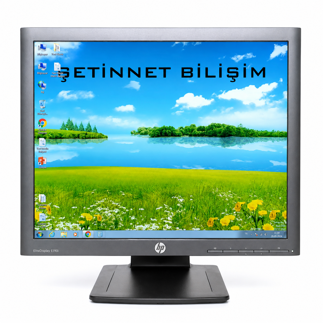 Hp E190i 18.9 inç IPS LED Kare Monitör Çok Temiz
