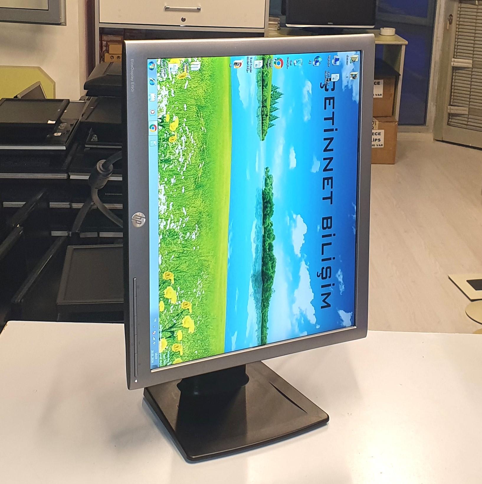 Hp E190i 18.9 inç IPS LED Kare Monitör Çok Temiz