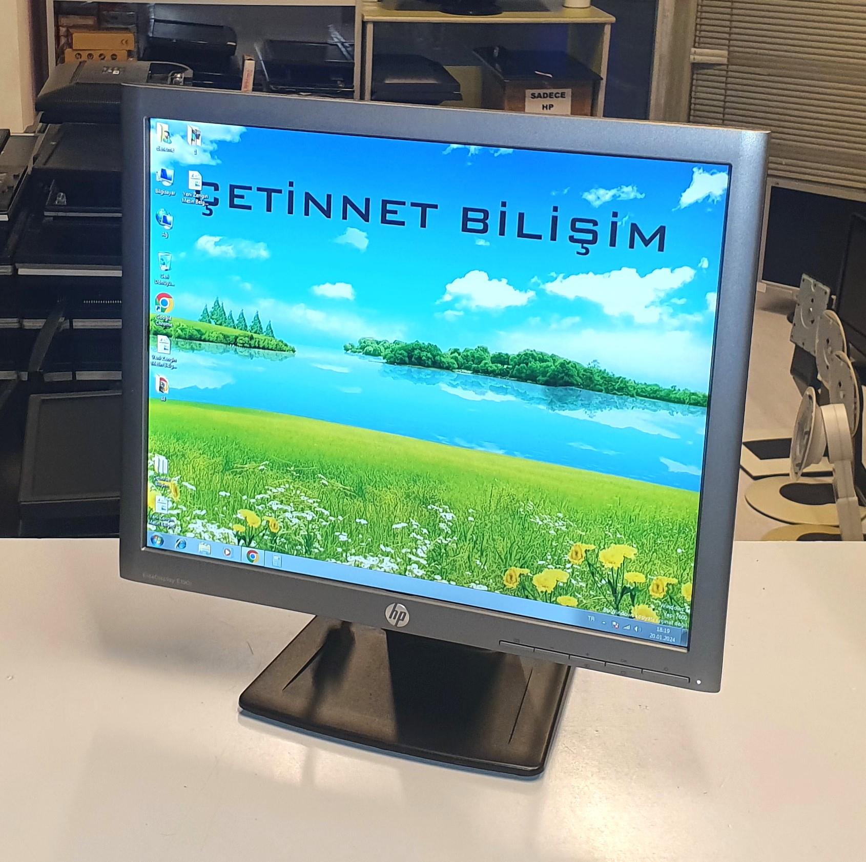 Hp E190i 18.9 inç IPS LED Kare Monitör Çok Temiz