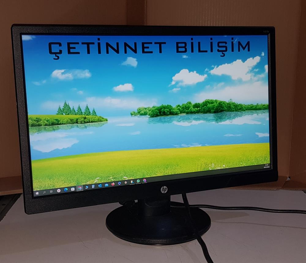 HP Hewlett-PackardHP V213A 20.7 inç 5ms VGA DVI-D Full HD Led Monitör2.EL Temiz MonitörHP V213A W3L13AA 20.7 inç 5ms VGA DVI-D Full HD Led Monitör