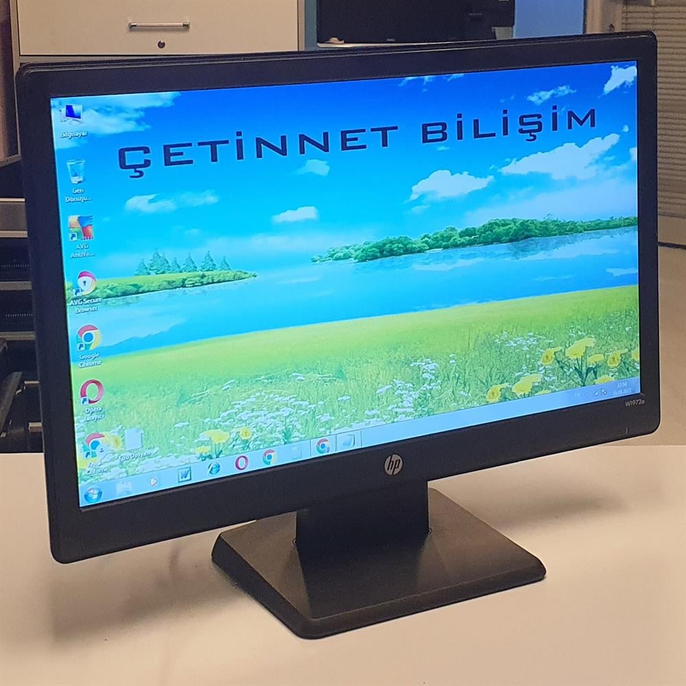 HP Hewlett-PackardHP W1972a 18.5 inç Led Monitör Vga DVI2.EL Temiz Monitör2.El Temiz Hp W1972a 18.5 inç Geniş Ekran Led Monitör