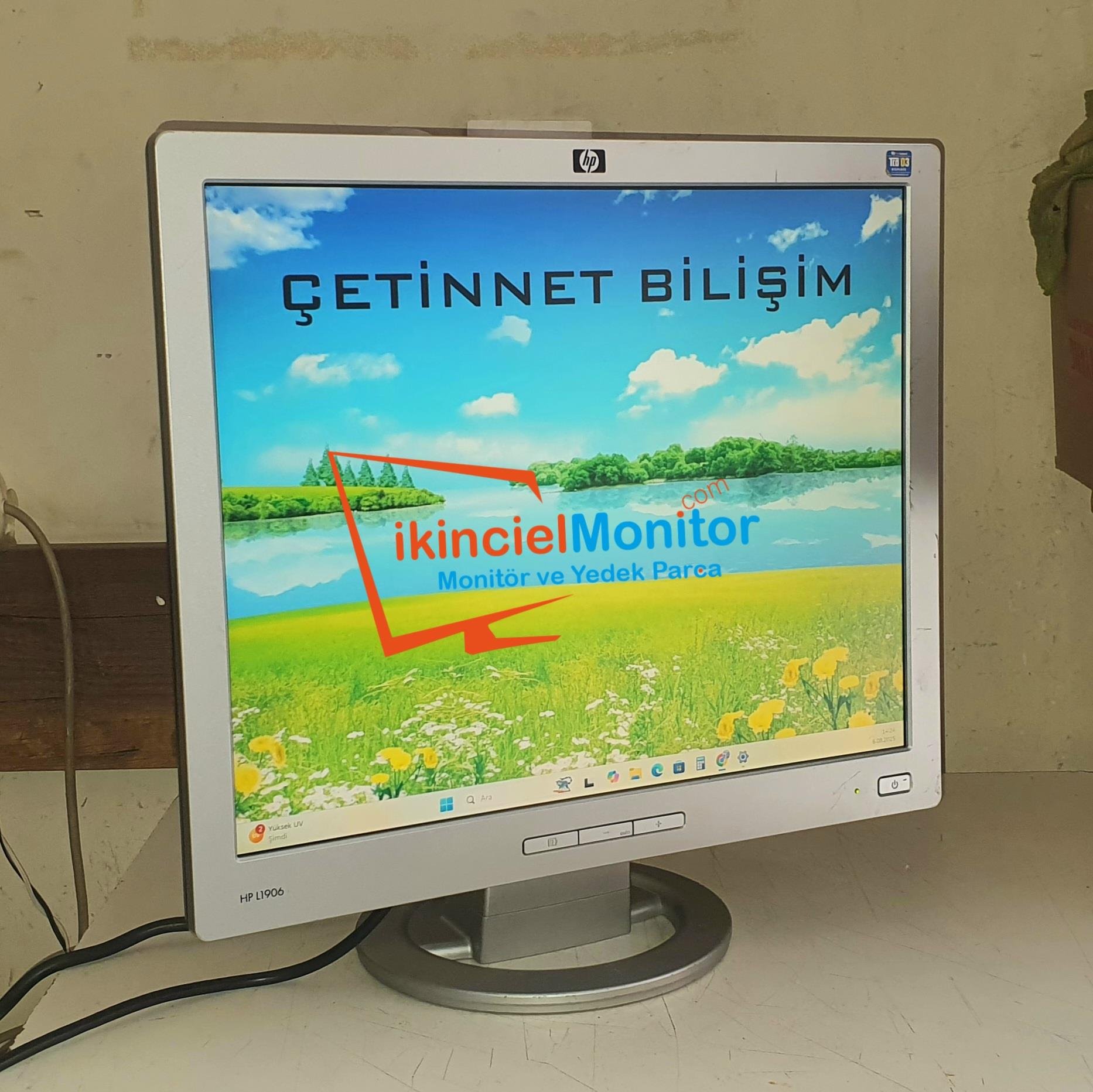 Güvenlik Kamera Monitörü HP L1906 19