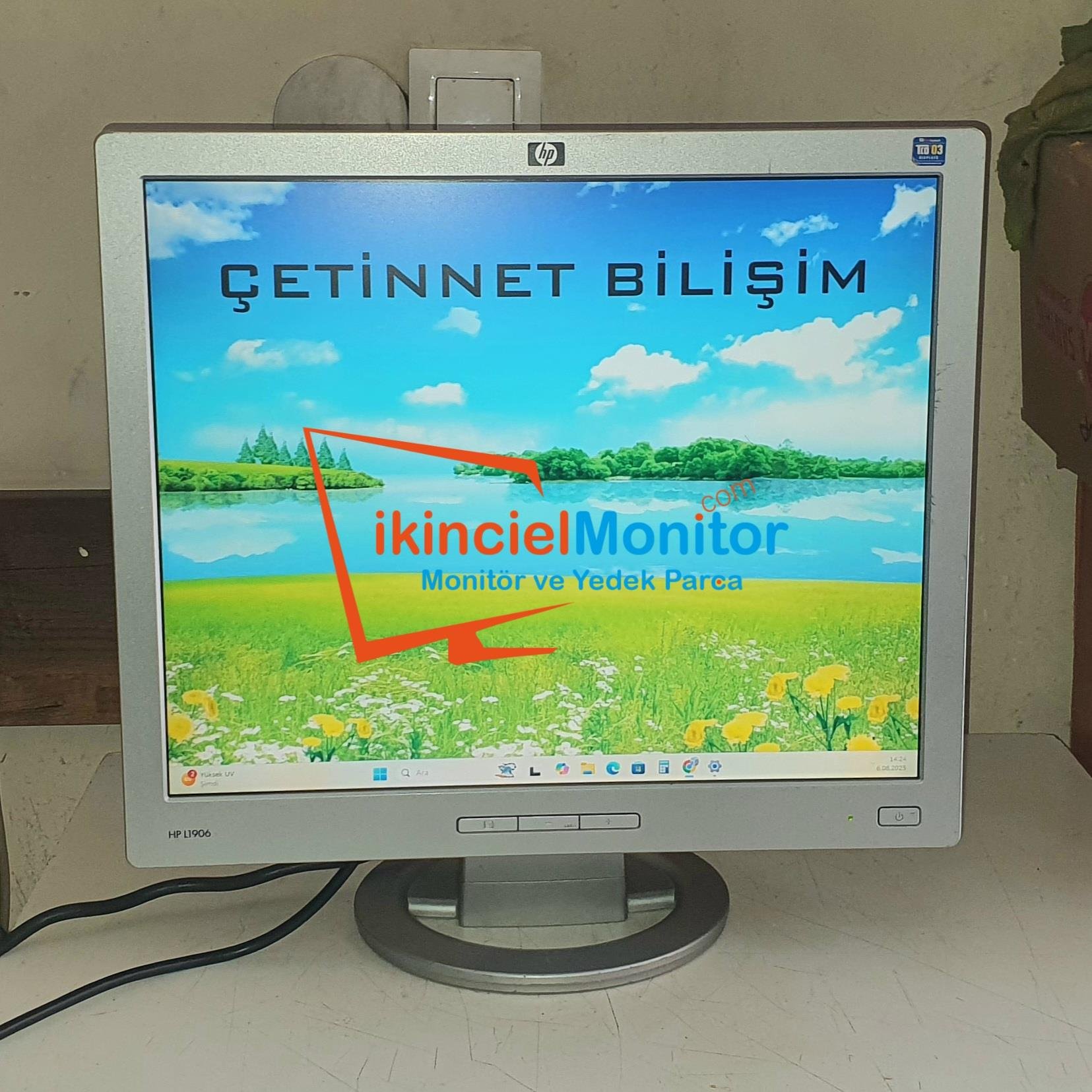 Güvenlik Kamera Monitörü HP L1906 19