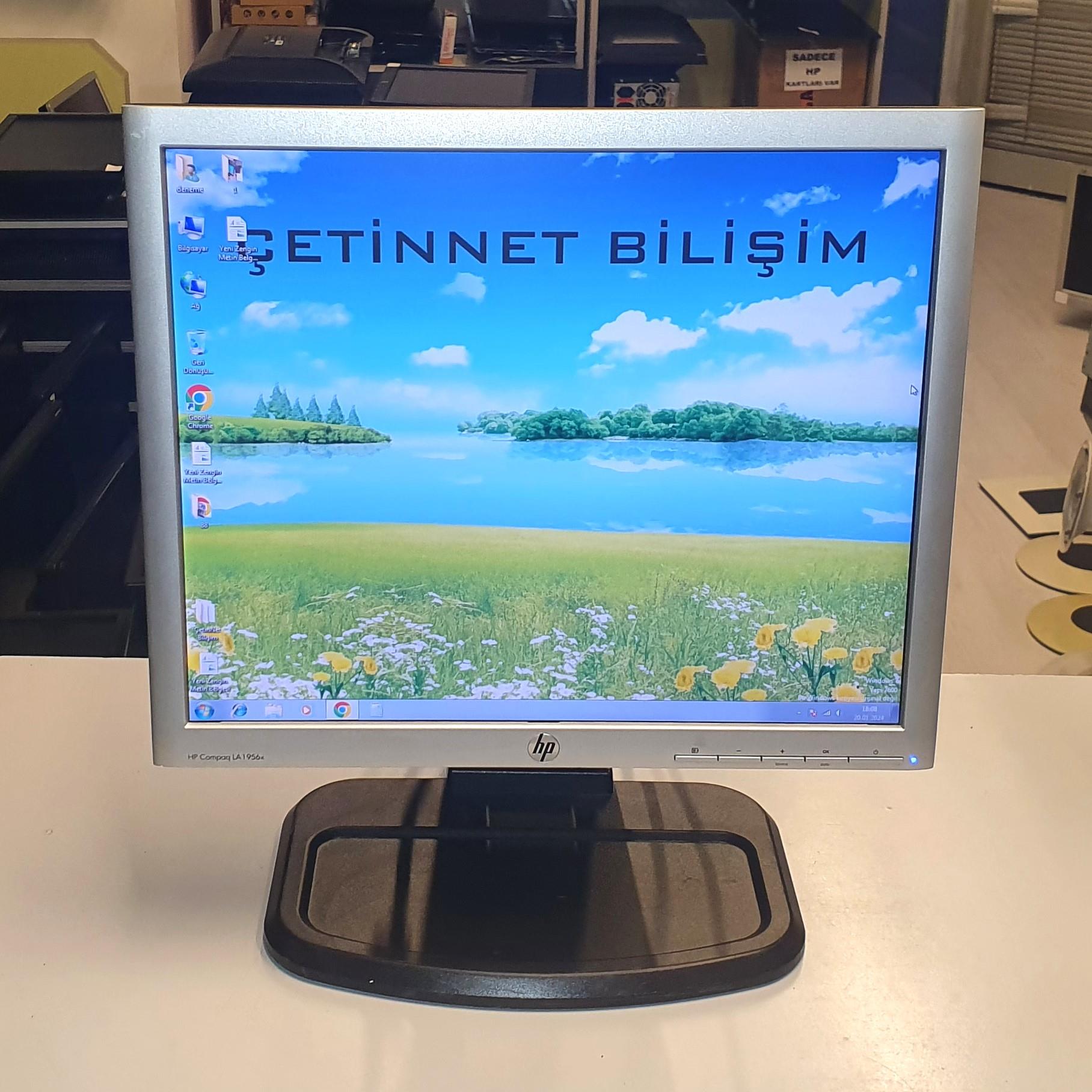 HP LA1956X 19 inç LED Güvenlik Kamera Monitörü 2.El