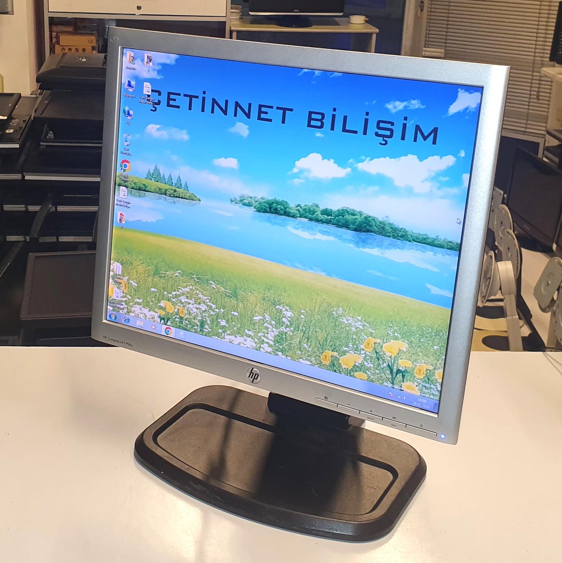 HP LA1956X 19 inç LED Güvenlik Kamera Monitörü 2.El