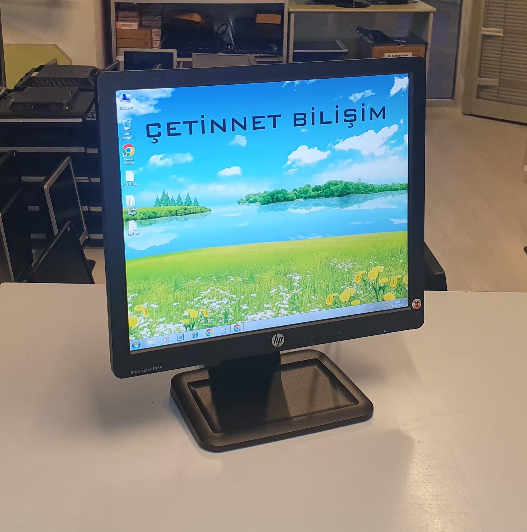 HP P17A 17 inç LED Kare Monitör 2.El