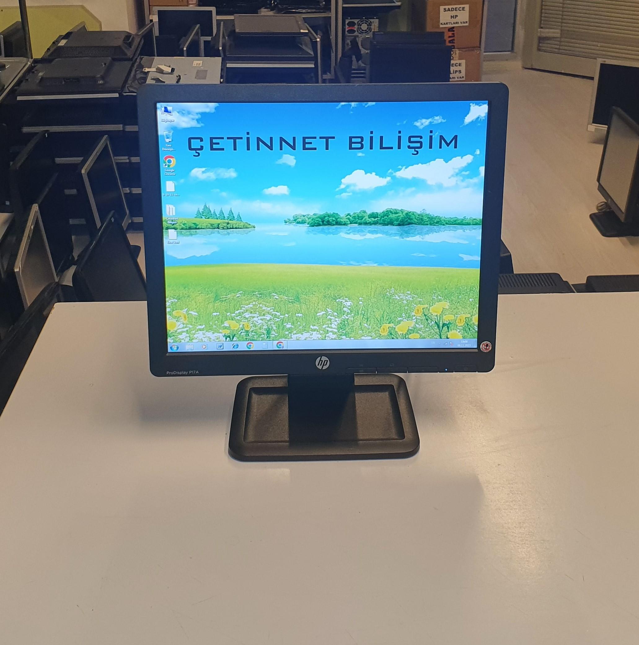 HP P17A 17 inç LED Kare Monitör 2.El