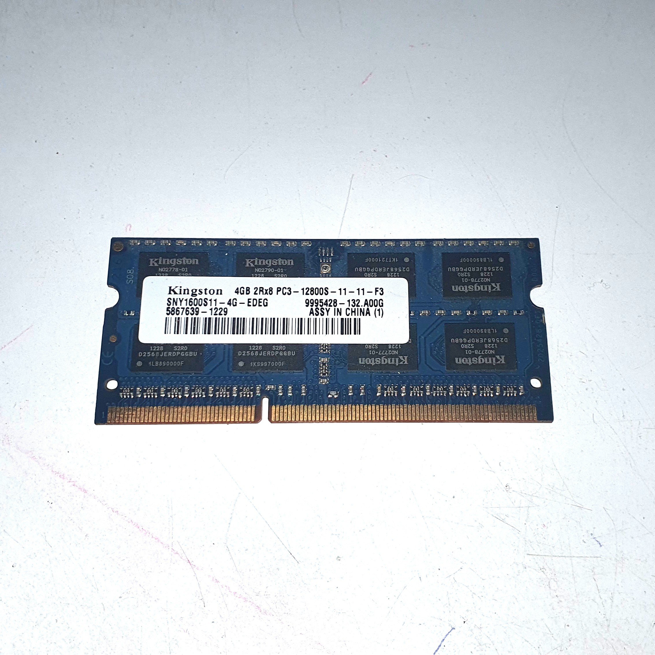 4 GB Kingston 1600 Mhz Notebook Ram | Uygun Fiyat