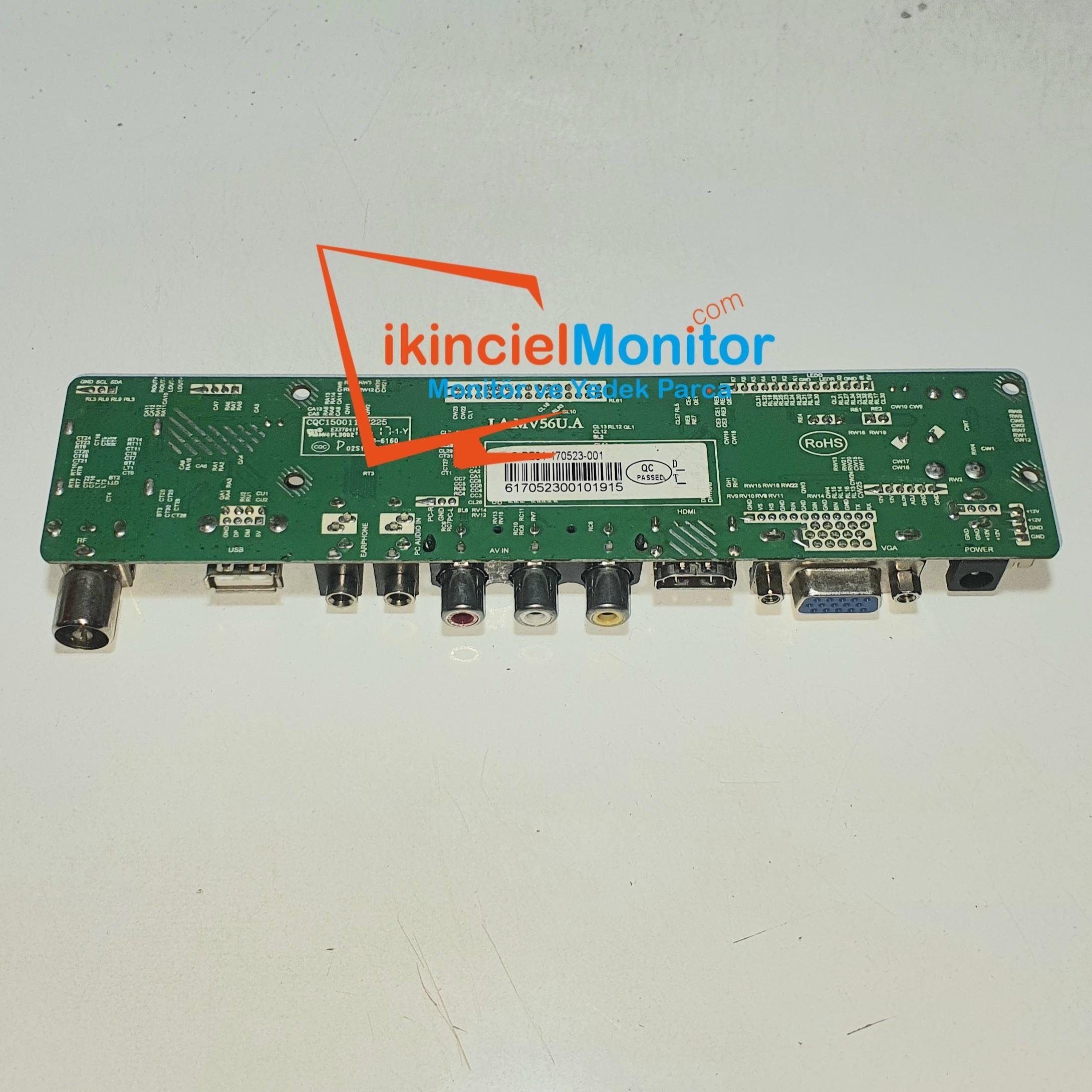LA.MV56U.A 17-27 inç Universal Monitör TV Kontrol Kartı