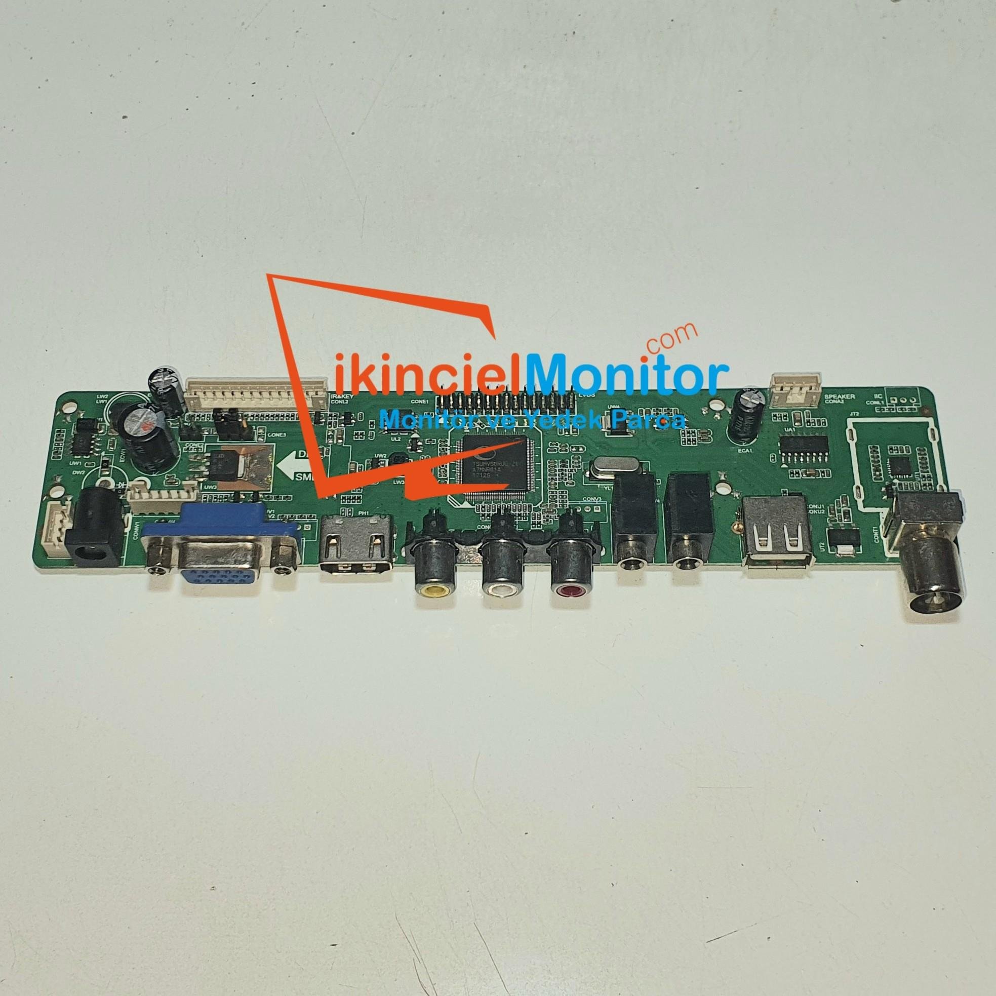 LA.MV56U.A 17-27 inç Universal Monitör TV Kontrol Kartı